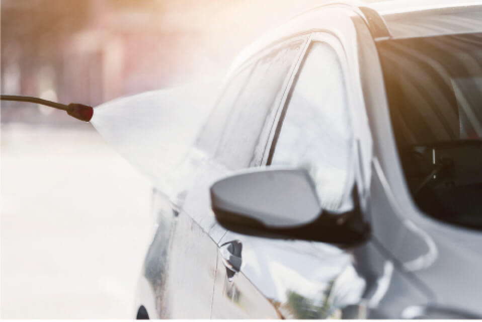 コーティングでボディを保護し輝きを保つ。